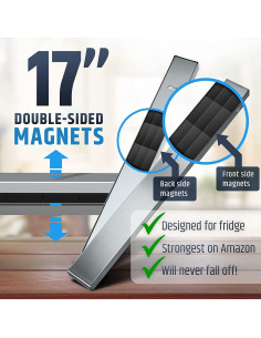 Soporte Magnético para Cuchillos HMmagnets 43 cm Acero Inoxidable 2