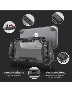 Funda Protectora Ergonómica Leyu Smart para Nintendo Switch Lite 2