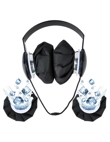 Enfriador de Cuello Promilove Negro Reutilizable para Verano e Invierno