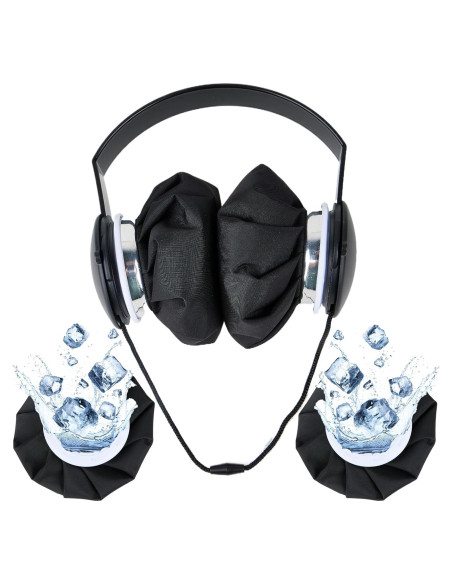 Enfriador de Cuello Promilove Negro Reutilizable para Verano e Invierno