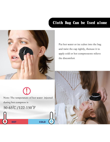 Enfriador de Cuello Promilove Negro Reutilizable para Verano e Invierno