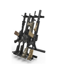 Soporte Plegable para Rifles Upbic JL-SSQJ - Acero 4 Ranuras