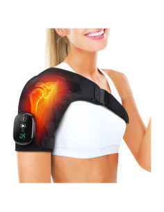 Almohadilla Térmica ERHIVORA para Hombros con Masaje Inalámbrica