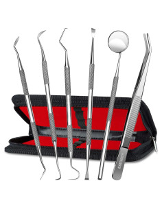 Kit de Herramientas Dentales G.CATACC 6 Piezas con Estuche