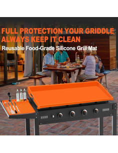 Cubierta de Sartén Blackstone 22" Silicona Grado Alimenticio 2