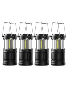 Lámpara de Camping LED Lichamp, 4 Linternas Portátiles