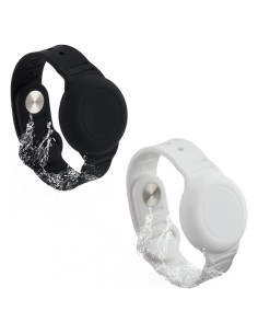 Pulseras para Niños SAVITA 2pcs Soporte Silicona AirTag