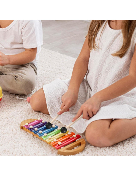 Conjunto de 4 Martillos de Percusión de Goma para Niños