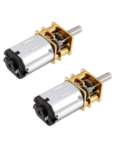 Motor de Reducción de Velocidad Eilumduo 12V 30RPM Mini N20