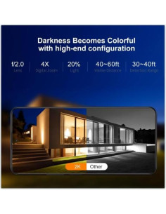 Cámara de Seguridad Inalámbrica PHANSATIM 2K con Batería 2