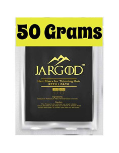 Fibras para Cabello Negro Jargod 50g - Corrector Pérdida Cabello 2