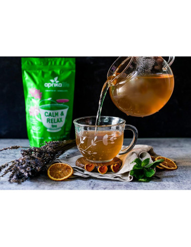 Té Herbal Calmante AprikaLife - 60 Bolsitas Sin Cafeína