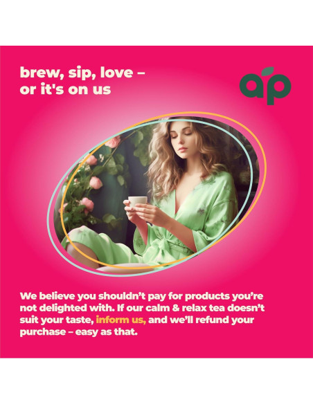 Té Herbal Calmante AprikaLife - 60 Bolsitas Sin Cafeína