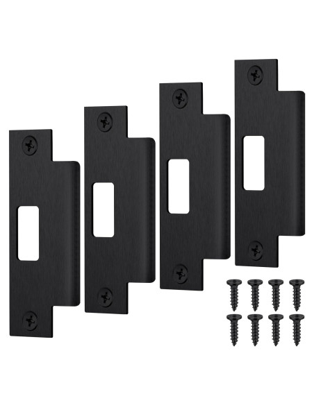 Placas de Golpe de Acero Inoxidable Tandefio 4 Pcs 12.4 cm