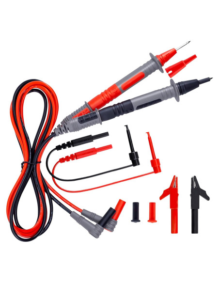 Kit de Cables de Prueba Eléctrico KAIWEETS 9PCS CAT III 1000V