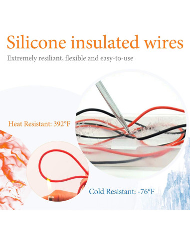 Kit de Cables de Prueba Eléctrico KAIWEETS 9PCS CAT III 1000V