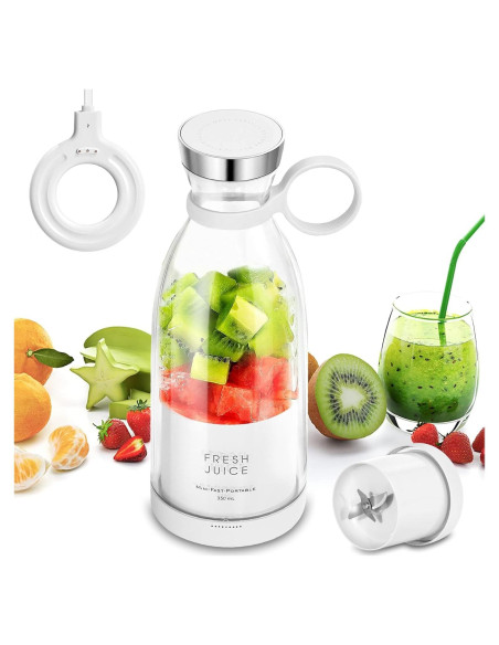 Licuadora Portátil Eléctrica BEBESIRI 350ml Jugo y Smoothies Licuadora Portátil Eléctrica BEBESIRI 350ml Jugo y Smoothies