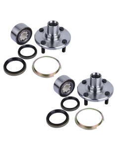 Juego de 2 Rodamientos de Cubo de Rueda Delantero PAROD 518507