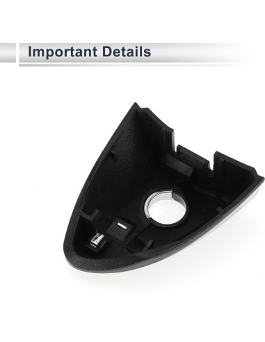 Cubierta Cilindro Bloqueo Manija Puerta Delantera Izquierda RATCHROLL ABS Gris Toyota Corolla 2014-2018