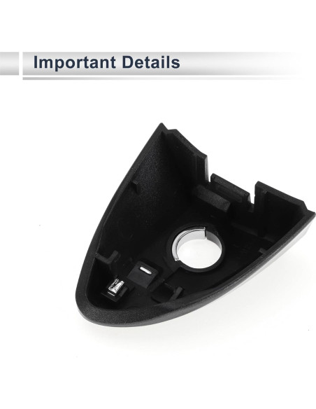 Cubierta Cilindro Bloqueo Manija Puerta Delantera Izquierda RATCHROLL ABS Gris Toyota Corolla 2014-2018