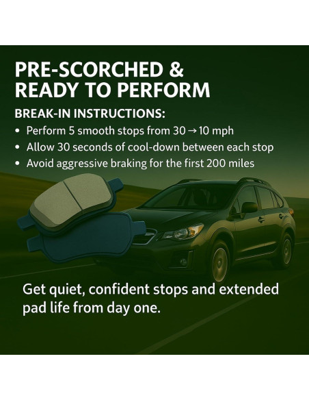 Pastillas de freno cerámicas Quality-Built 1001-1001C delanteras