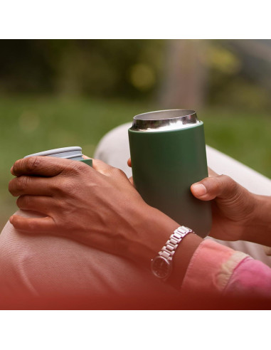 Taza de café Fellow Carter Move 355 ml acero inoxidable verde