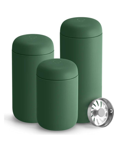 Taza de café Fellow Carter Move 355 ml acero inoxidable verde