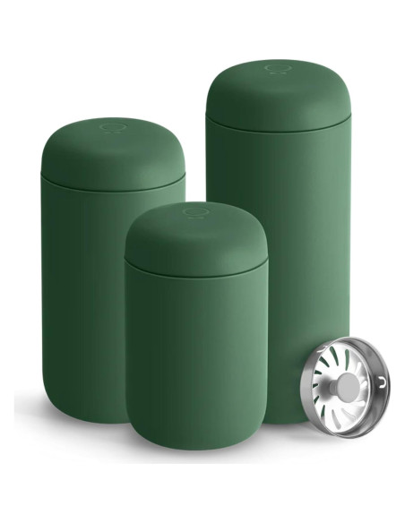 Taza de café Fellow Carter Move 355 ml acero inoxidable verde