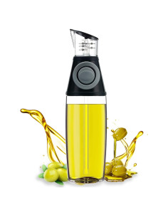 Botella dispensadora de aceite KITLAB 500ml vidrio negro