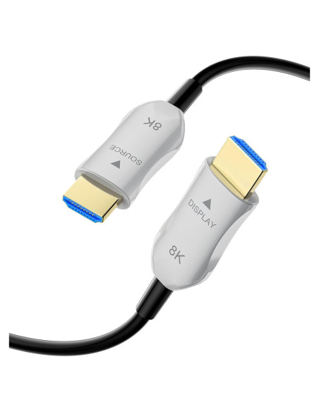 Cable HDMI 2.1 de fibra óptica 8K 15m Ast 48Gbps HDR eARC Cable HDMI 2.1 de fibra óptica 8K 15m Ast 48Gbps HDR eARC