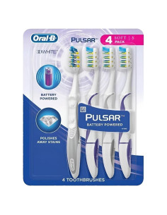 Cepillos de Dientes Oral B 3D White Luxe - 4 Cuentas
