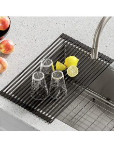 Estante de Secado Roll-Up Kraus KRM-10DG Gris Oscuro 52cm 2