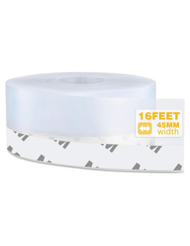 Sello de Puerta WUMUTI 45mm x 5M Silicona Transparente
