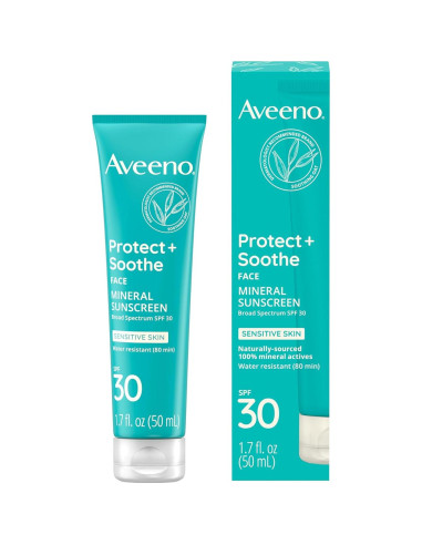 Aveeno Proteger + Calmar Protector Solar Facial SPF 30 50 ml
