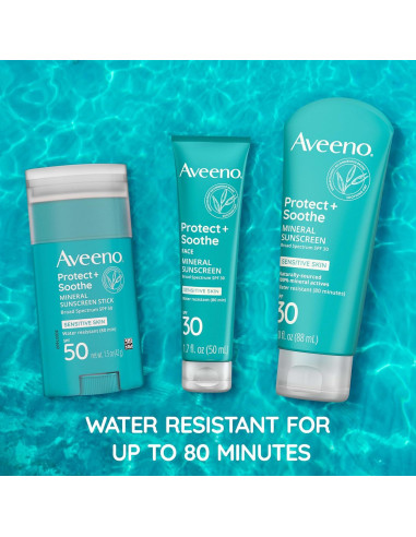 Aveeno Proteger + Calmar Protector Solar Facial SPF 30 50 ml