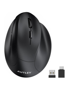 Ratón Ergonómico Inalámbrico AUTLEY para Manos Grandes - 800/1200/1600 DPI