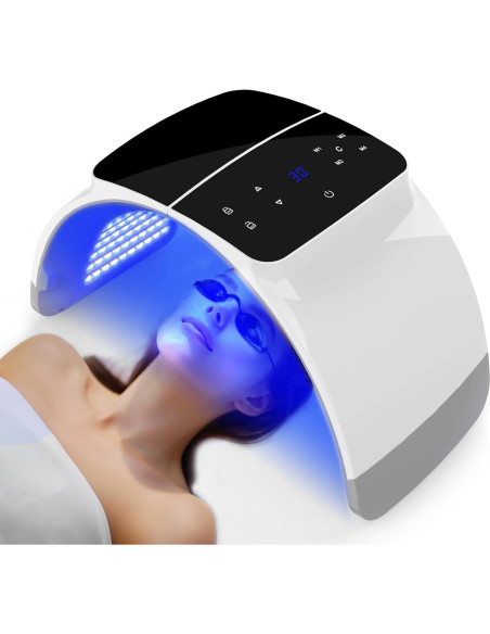 Máscara Facial de Terapia de Luz LED Rupuqira G3 - 4 Modos