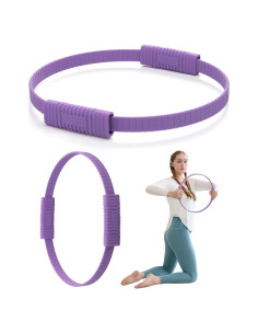 Anillo de Pilates SUBCULTUREPICK 34.3 cm Silicona Morado