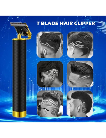 Cortadora de Cabello RQTYBUI Inalámbrica Recargable 4 Peines