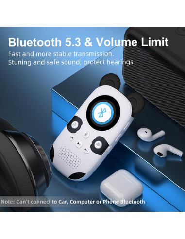 Reproductor MP3 Bluetooth ODEJOI 64GB para Niños Panda