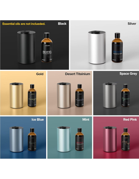 Difusor de Aceite Esencial Airversa Scenta Lux Negro 20ml