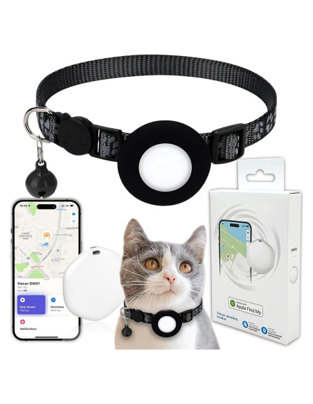 Rastreador GPS para Gatos Shenzhen Chaoyue Negro IP68
