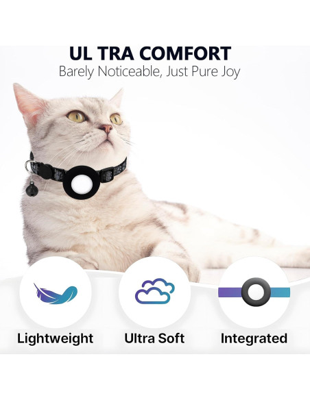 Rastreador GPS para Gatos Shenzhen Chaoyue Negro IP68