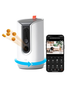 Dispensador de golosinas Geeni con cámara 2K HD y WiFi