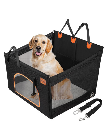 Asiento de Coche Grande para Perros KYG Impermeable 72x62cm