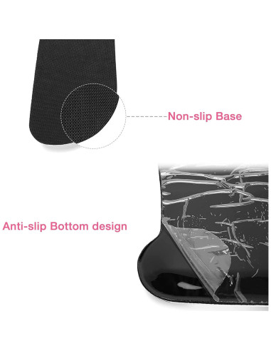 Soporte Reposamuñecas Ergonómico MOSISO Floral Negro