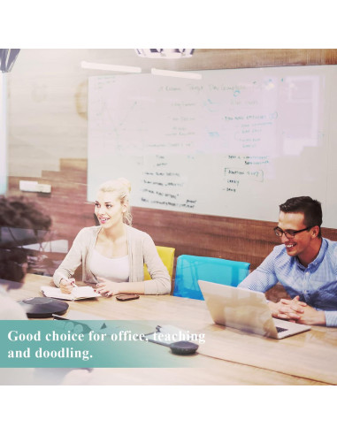 Papel de Pizarra Blanca Magnética Autoadhesiva Warasee 40x60 cm