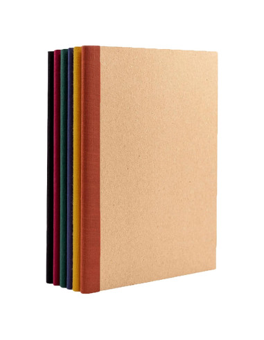 Paquete de 6 Cuadernos de Composición PAPERAGE 120 Páginas