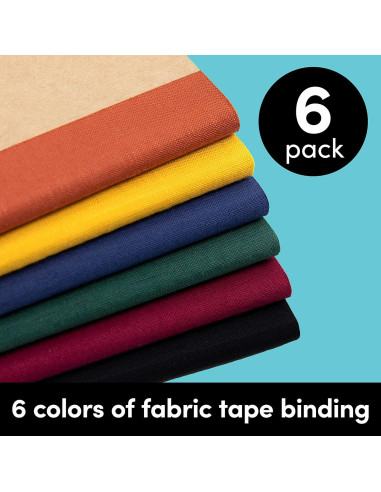 Paquete de 6 Cuadernos de Composición PAPERAGE 120 Páginas