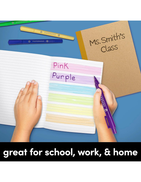 Paquete de 6 Cuadernos de Composición PAPERAGE 120 Páginas Paquete de 6 Cuadernos de Composición PAPERAGE 120 Páginas